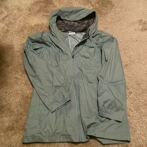 Columbia rain coat